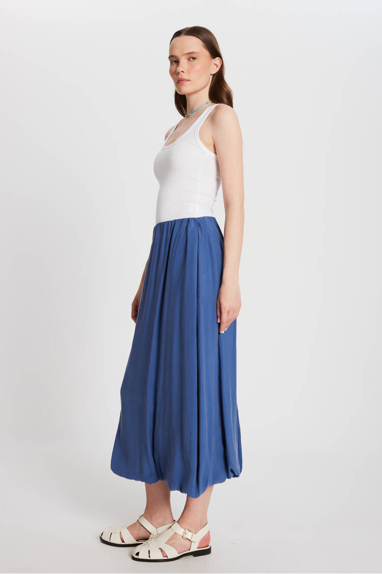Modal Fabric Balloon Skirt 29141