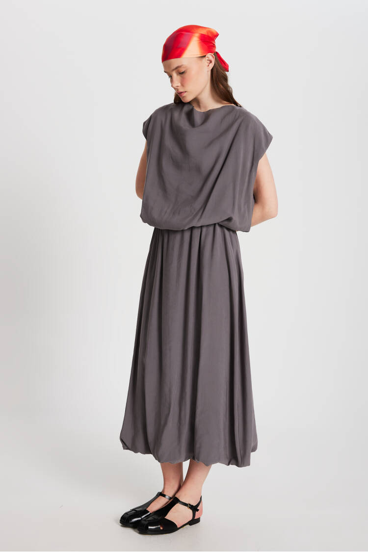 Modal Fabric Balloon Skirt 29141