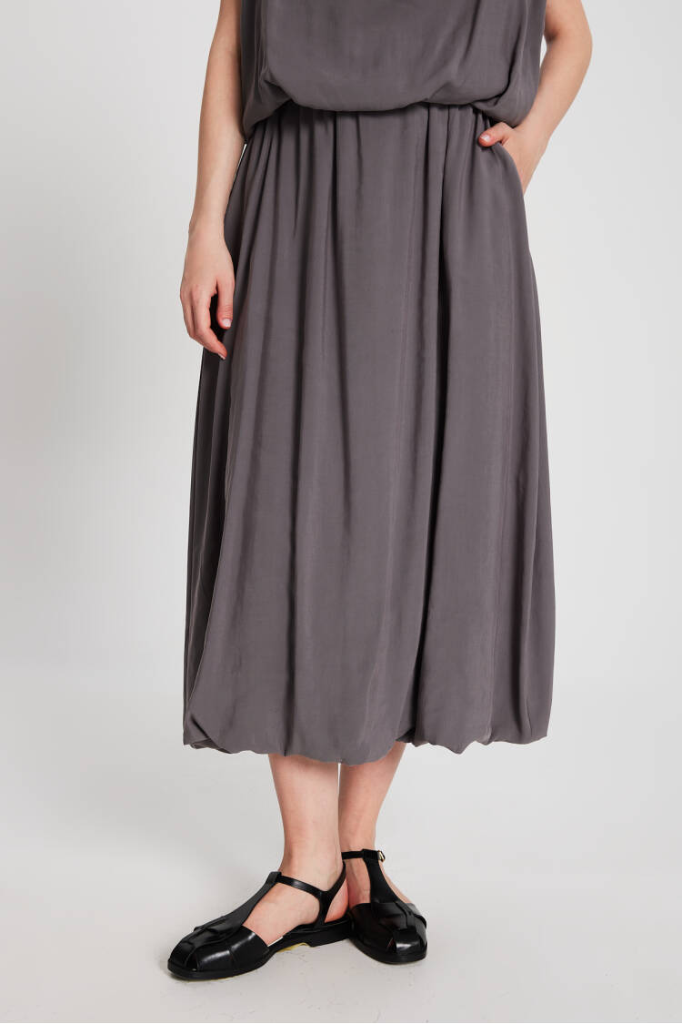 Modal Fabric Balloon Skirt 29141