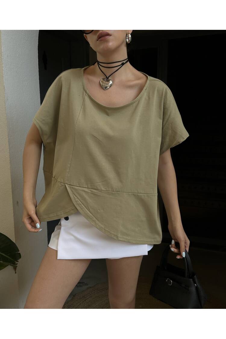 MoldBack Pattern Design Combed Blouse 29113