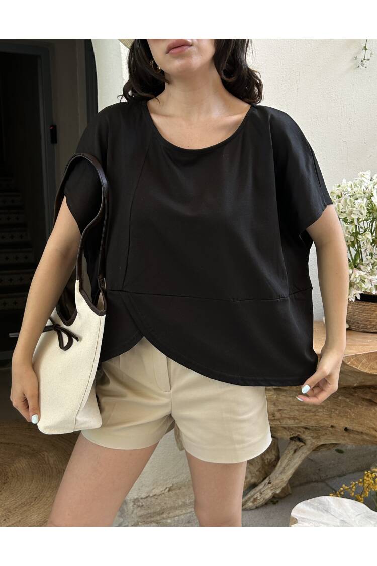 Design Combed Blouse WithBack Pattern 29113