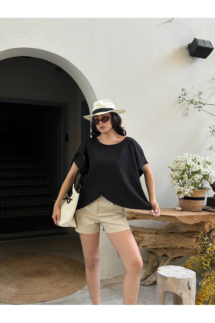 Design Combed Blouse WithBack Pattern 29113