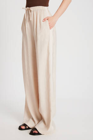 100% Modal Loose Fit Sides Striped Pants 29139 - Brand: First Angels - Women's Clothing Wholesale - Globality Store