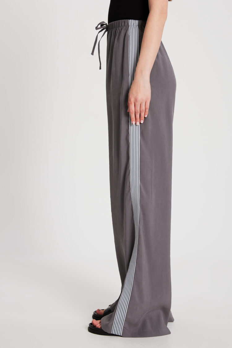100% Modal Loose Fit Side Striped Pants 29139