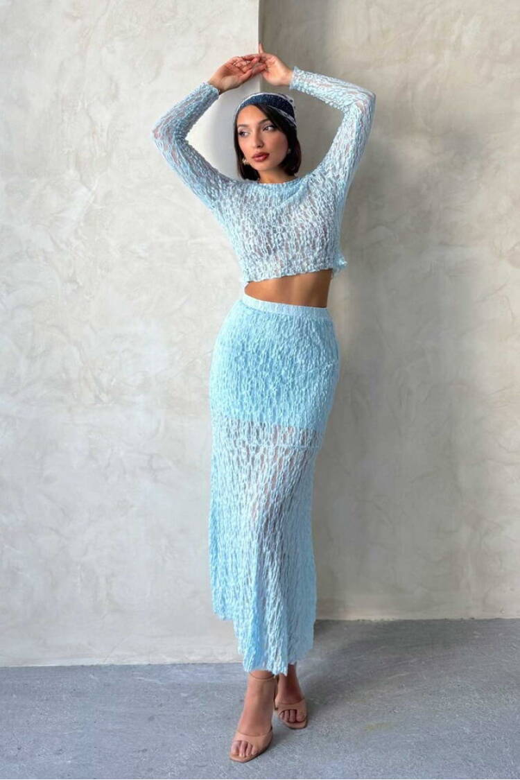 Lace Skirt - Brand: Topshow - Women's Clothing Wholesale - Globality Store