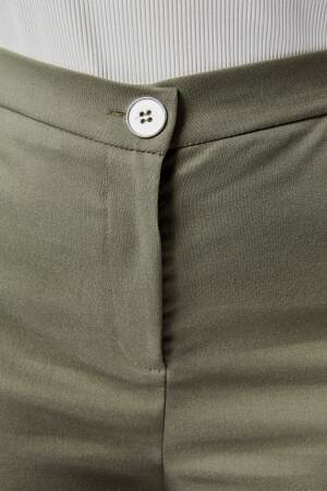 Wide Leg Plus Size Pants With Elastic Waist - Ouz Fashion - Globality Store - Women Clothes Wholesale Turkey