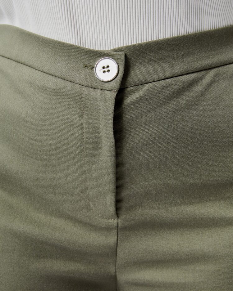Wide Leg Plus Size Pants With Elastic Waist
