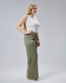 Wide Leg Plus Size Pants With Elastic Waist - Ouz Fashion - Globality Store - Women Clothes Wholesale Turkey