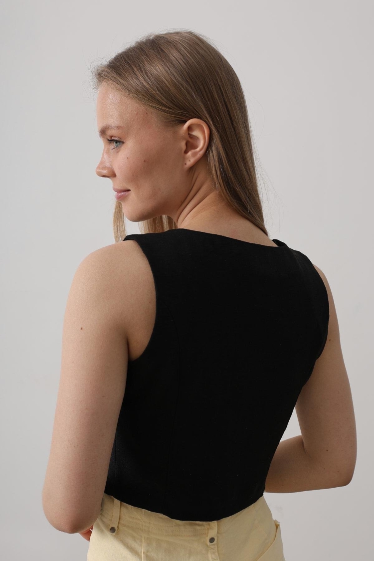 Tie Up Vest