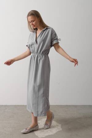 Elastic Waist Dress - Brand: Reyon - Women's Clothing Wholesale - Globality Store