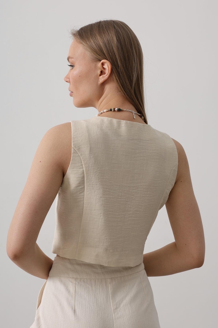 Tie Up Vest