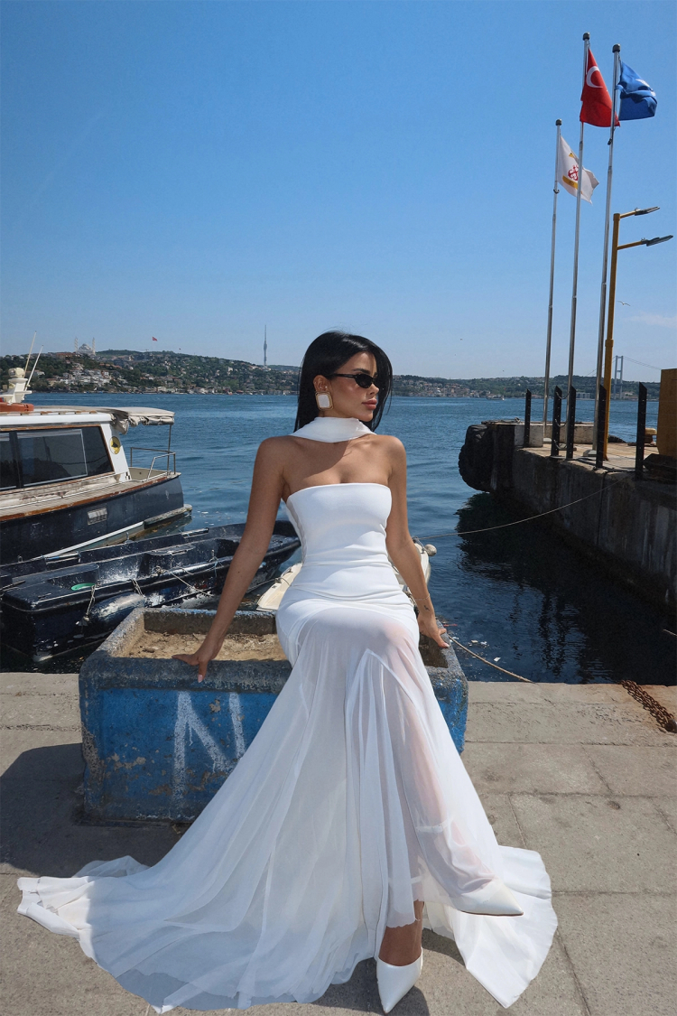Tulle Long Dress