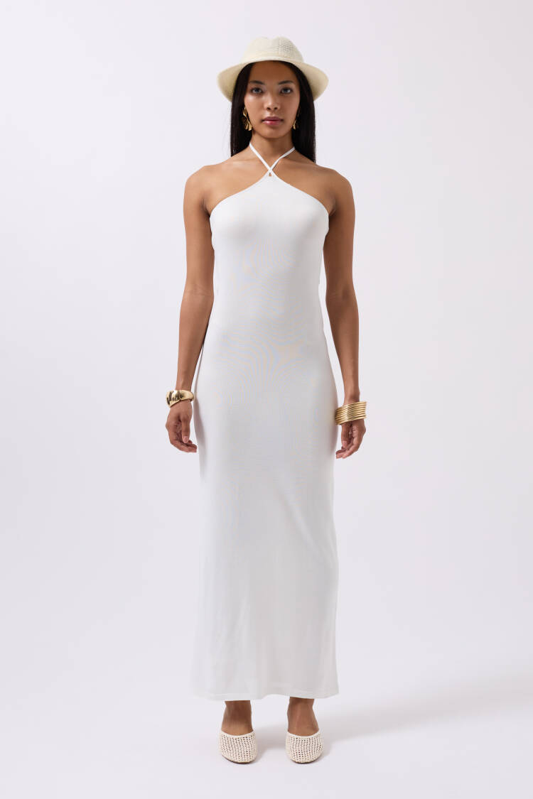Cross Strap Maxi Dress