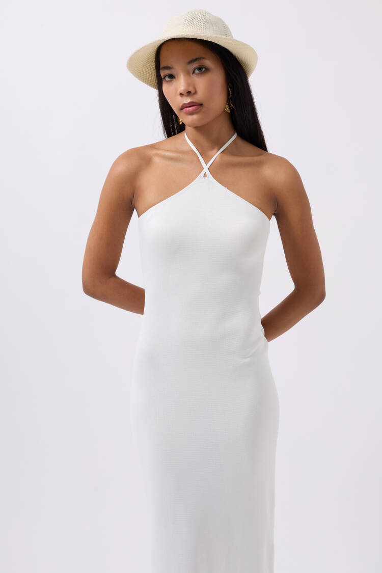 Cross Strap Maxi Dress
