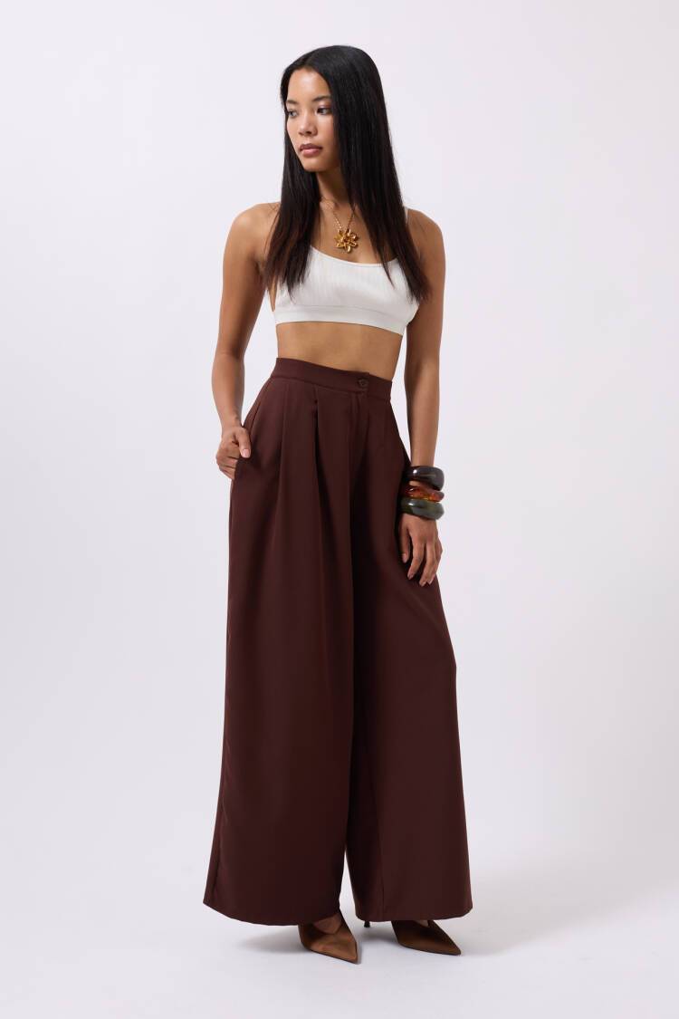 Casual High Waist Pants - Brand: Black Fashion - Women's Clothing Wholesale - Globality Store