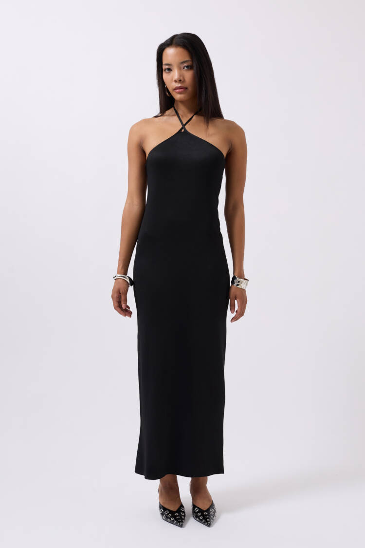 Cross Strap Maxi Dress