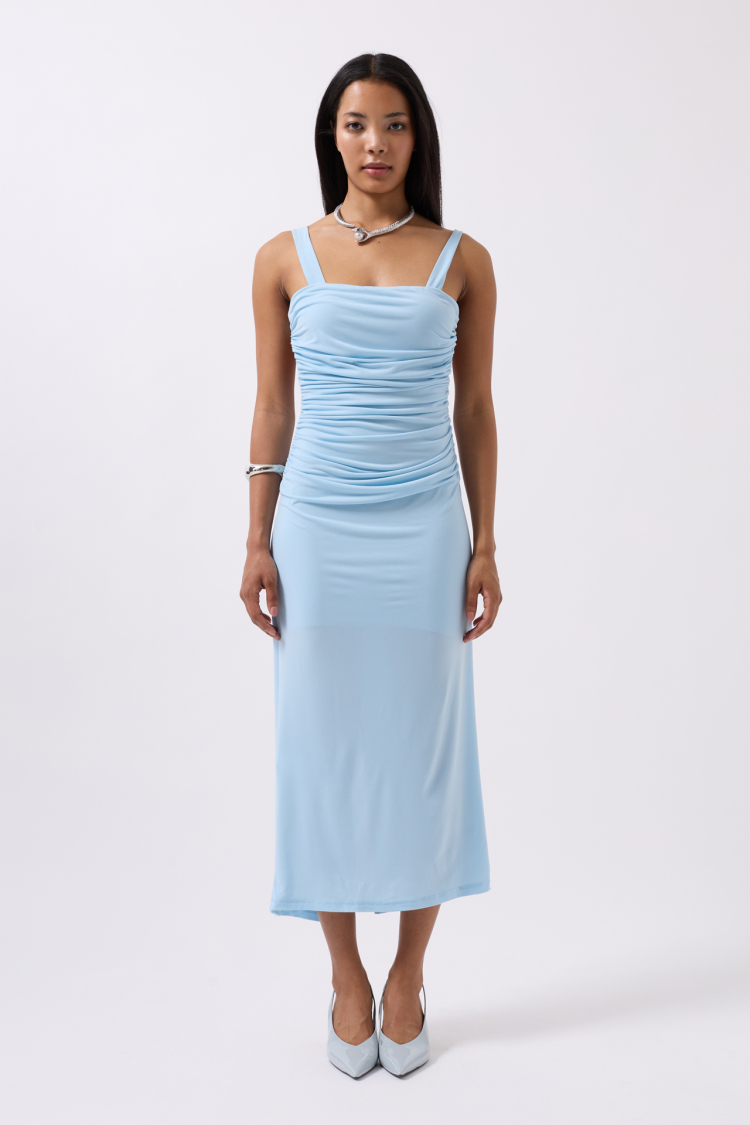 Slit Detail Back Neckline Dress - Baby