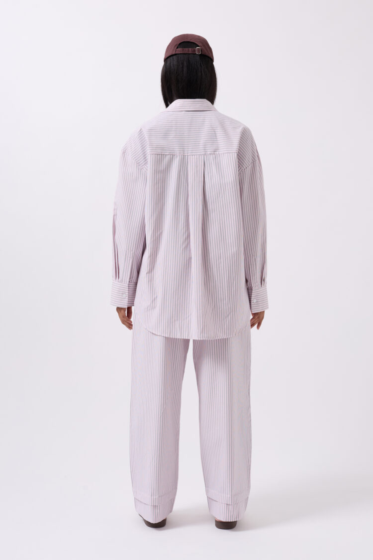 Striped Pocket Detail Shirt