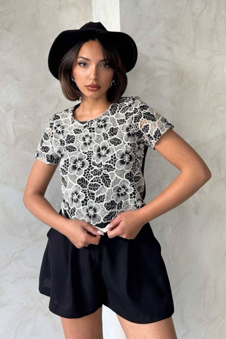 Lace Blouse - Topshow - Globality Store - Women Clothes Wholesale Turkey