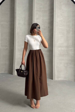 Lycra T-Shirt Skirt Dress - Mode Roy - Globality Store - Women Clothes Wholesale Turkey