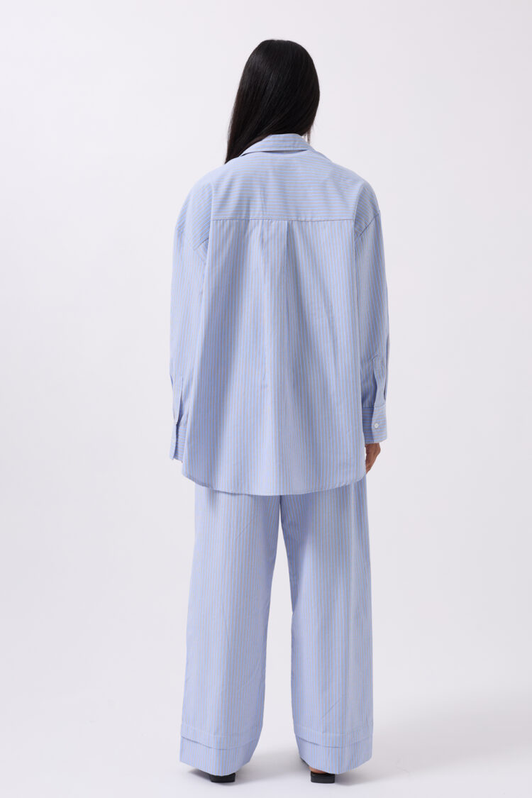 Striped Pocket Detail Shirt