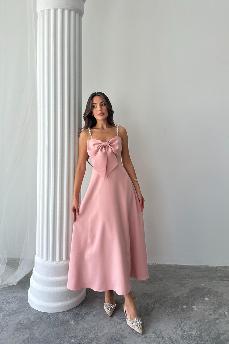 WholesalePearl Hanger Detailed Dress