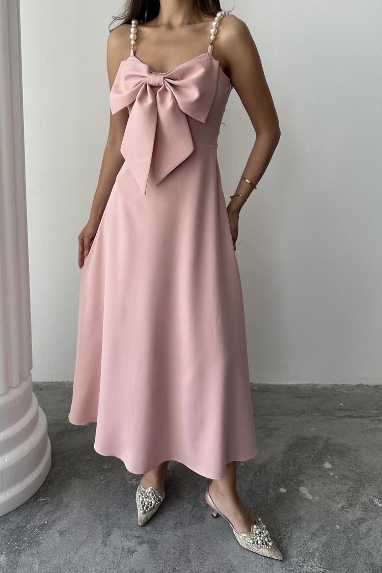 WholesalePearl Hanger Detailed Dress