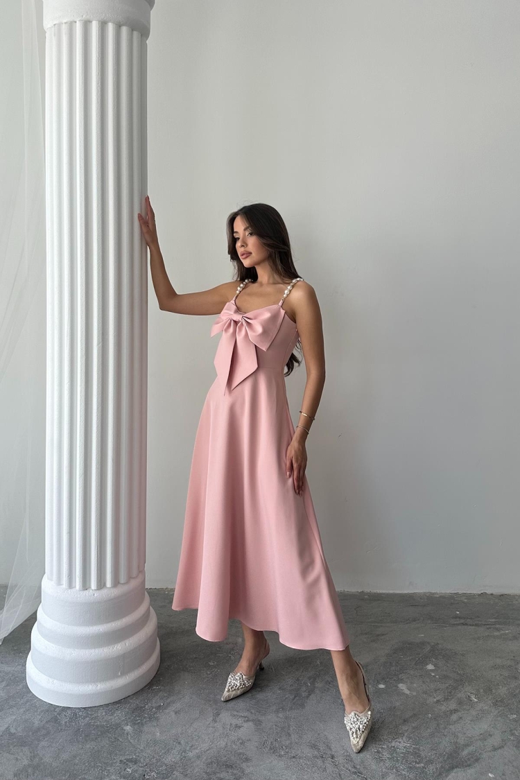WholesalePearl Hanger Detailed Dress