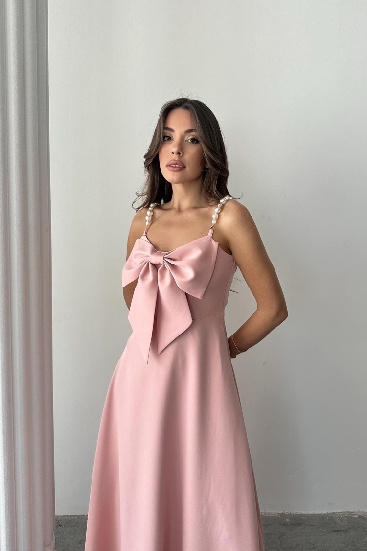 WholesalePearl Hanger Detailed Dress
