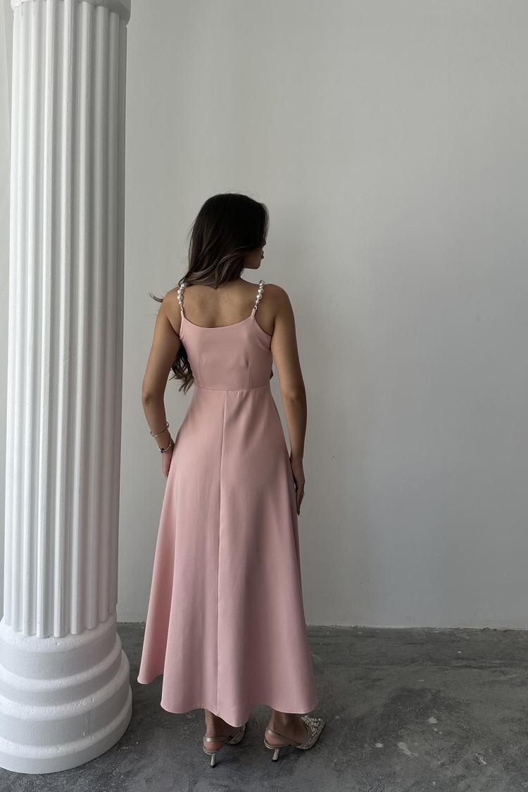 WholesalePearl Hanger Detailed Dress