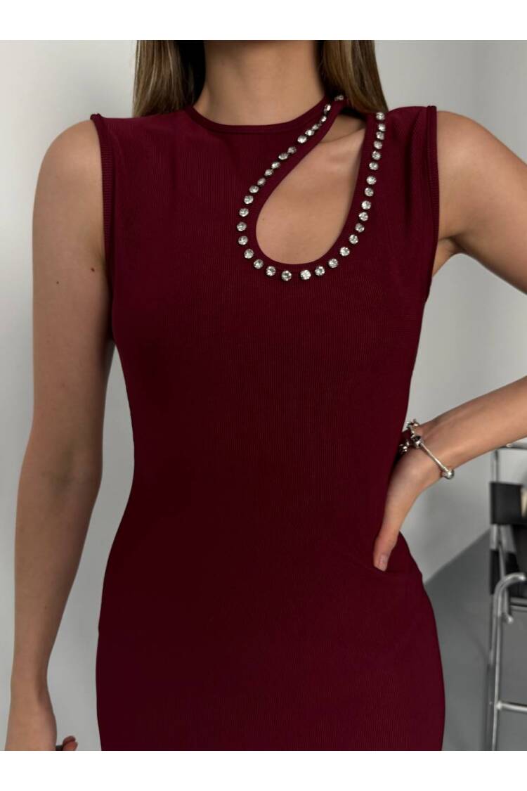 Stone Detail Dress