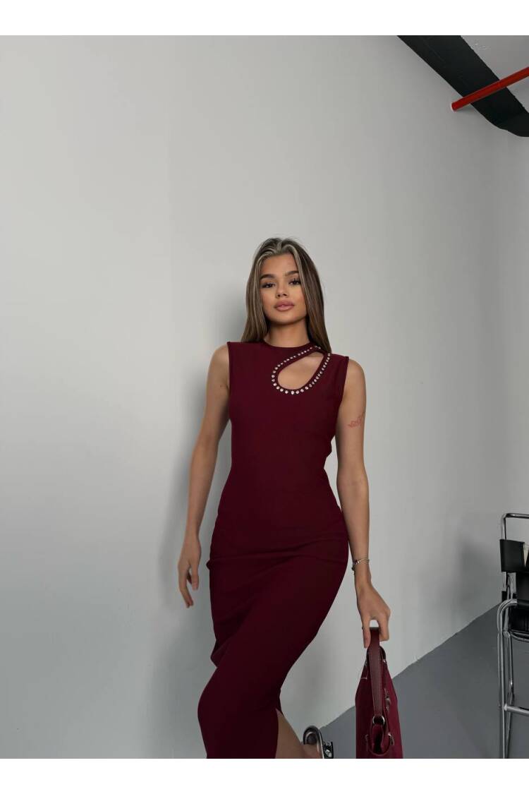 Stone Detail Dress