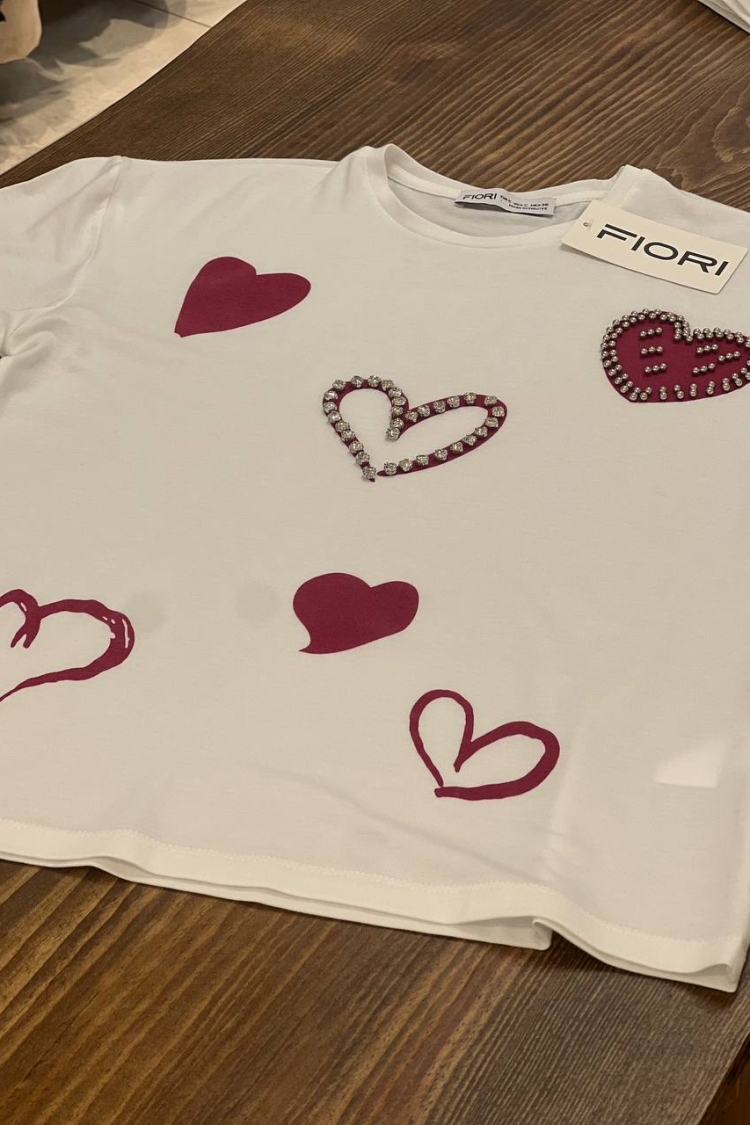 Printed Tshirt - Brand: Fiori - Women's Clothing Wholesale - Globality Store