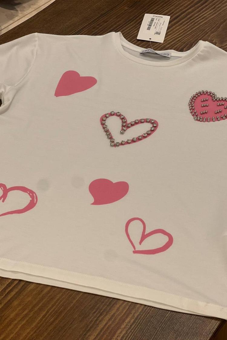Printed Tshirt - Brand: Fiori - Women's Clothing Wholesale - Globality Store