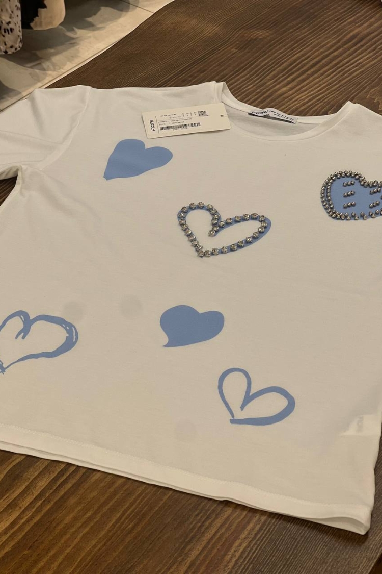 Printed Tshirt - Brand: Fiori - Women's Clothing Wholesale - Globality Store