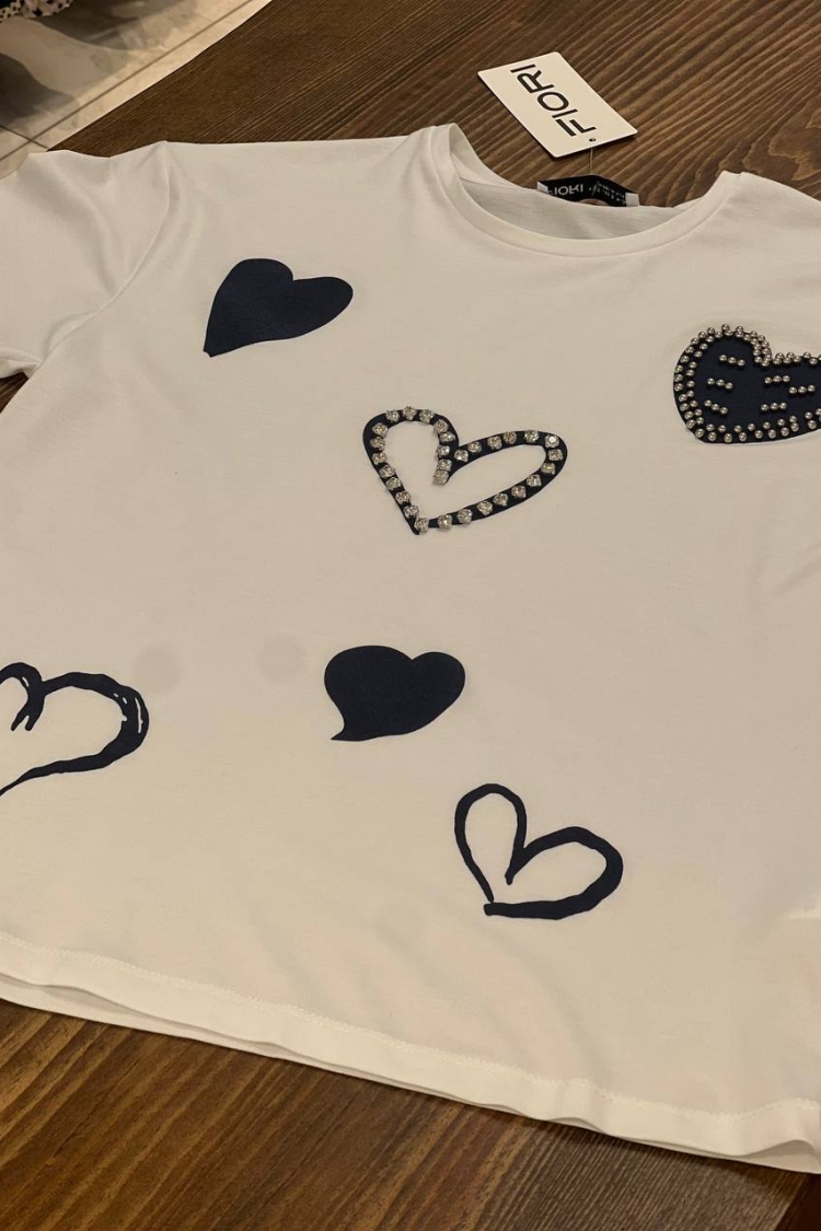 Printed Tshirt - Brand: Fiori - Women's Clothing Wholesale - Globality Store
