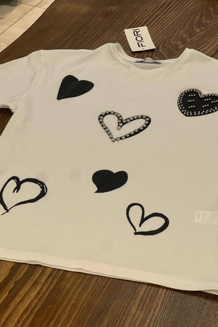 Printed Tshirt - Brand: Fiori - Women's Clothing Wholesale - Globality Store