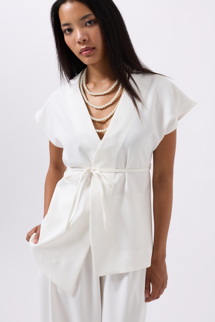 Lace Detail Vest