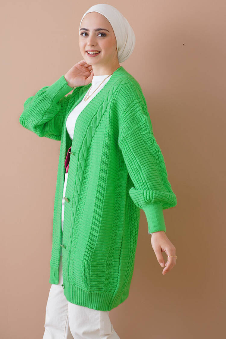 Hijab Knitwear Cardigan - Bigdart - Globality Store - Women Clothes Wholesale Turkey