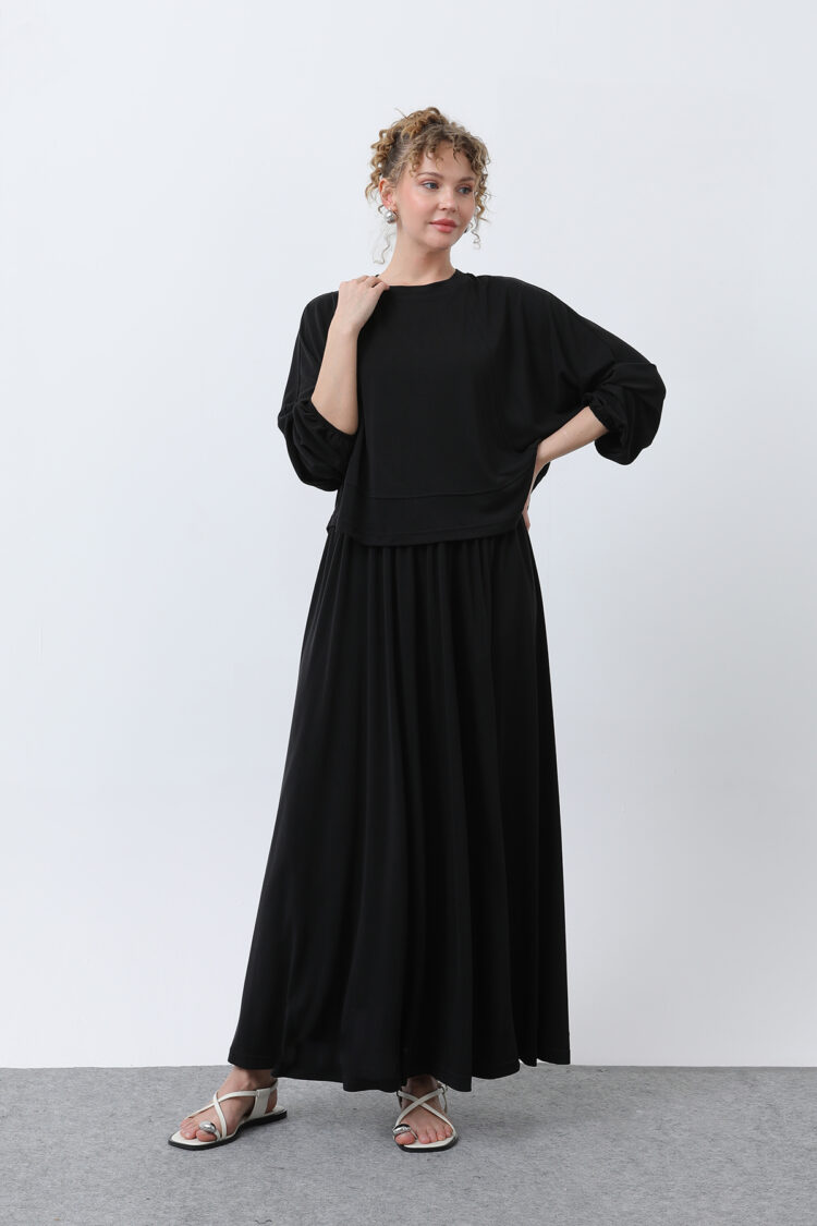 Women's Front Sewing Detailed Skirt Suit - Puane - Globality Store - Women Clothes Wholesale Turkey