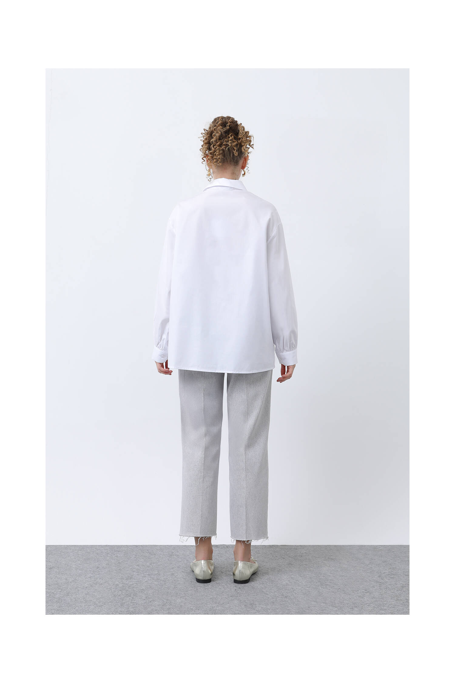 Women's Bow Detailed Shirt - Brand: SOUL - Women's Clothing Wholesale - Globality Store