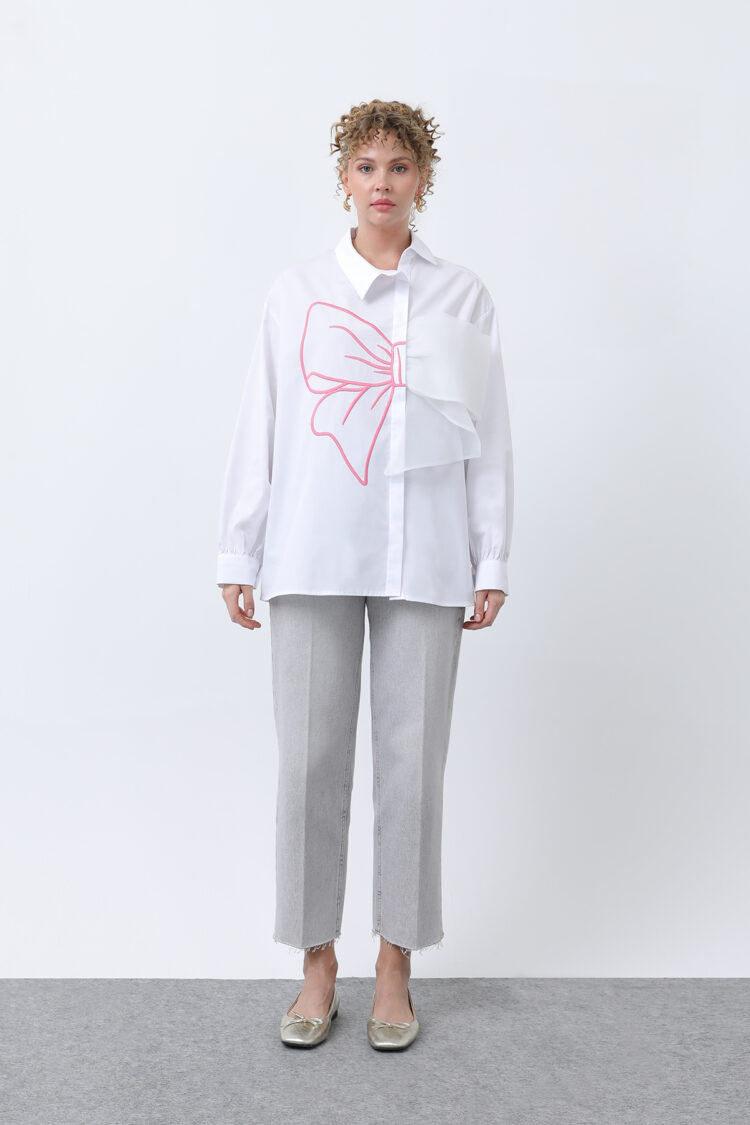 Women's Bow Detailed Shirt