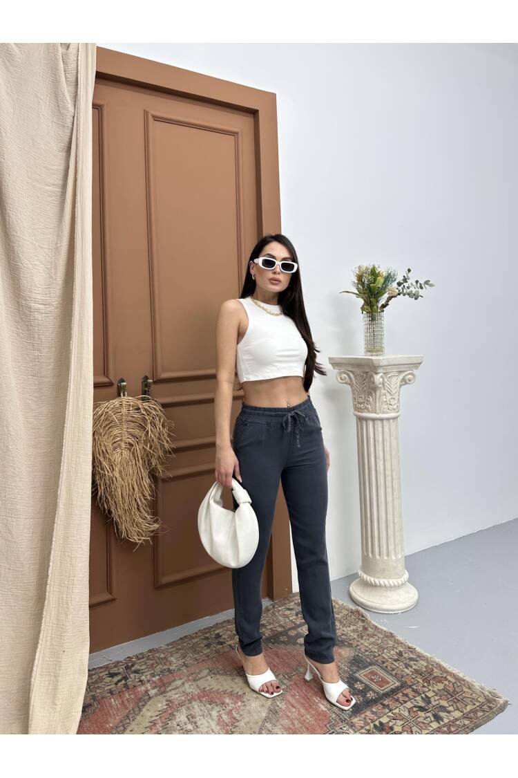 Women's Elastic Waist Slim LegJogger Pants