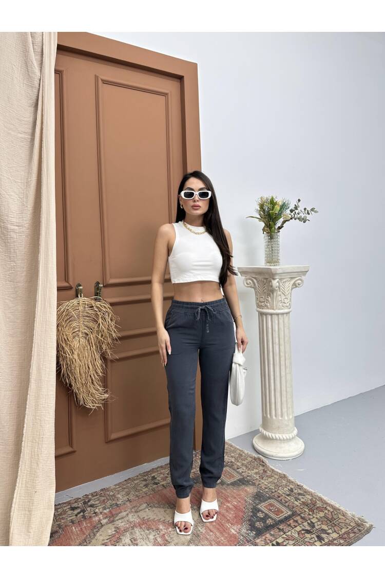 Women's Elastic Waist Slim LegJogger Pants