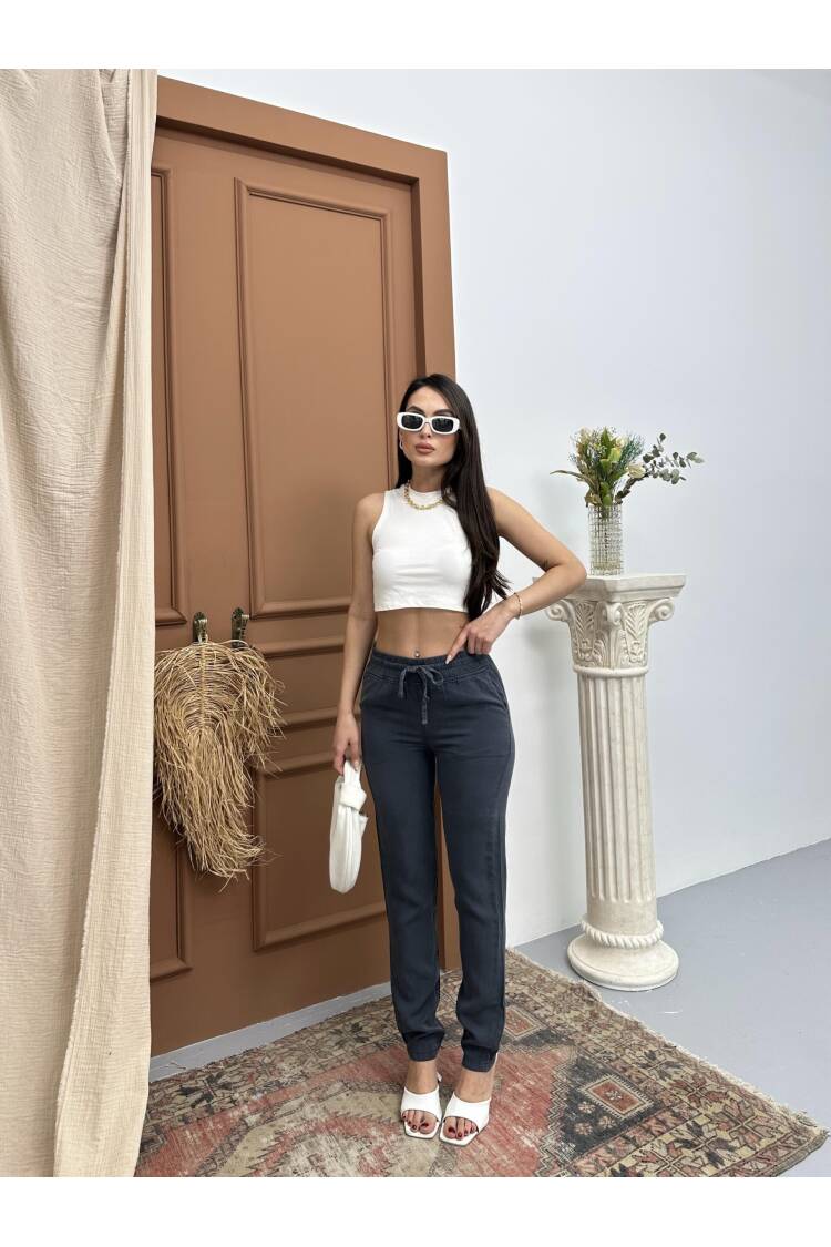 Women's Elastic Waist Slim LegJogger Pants
