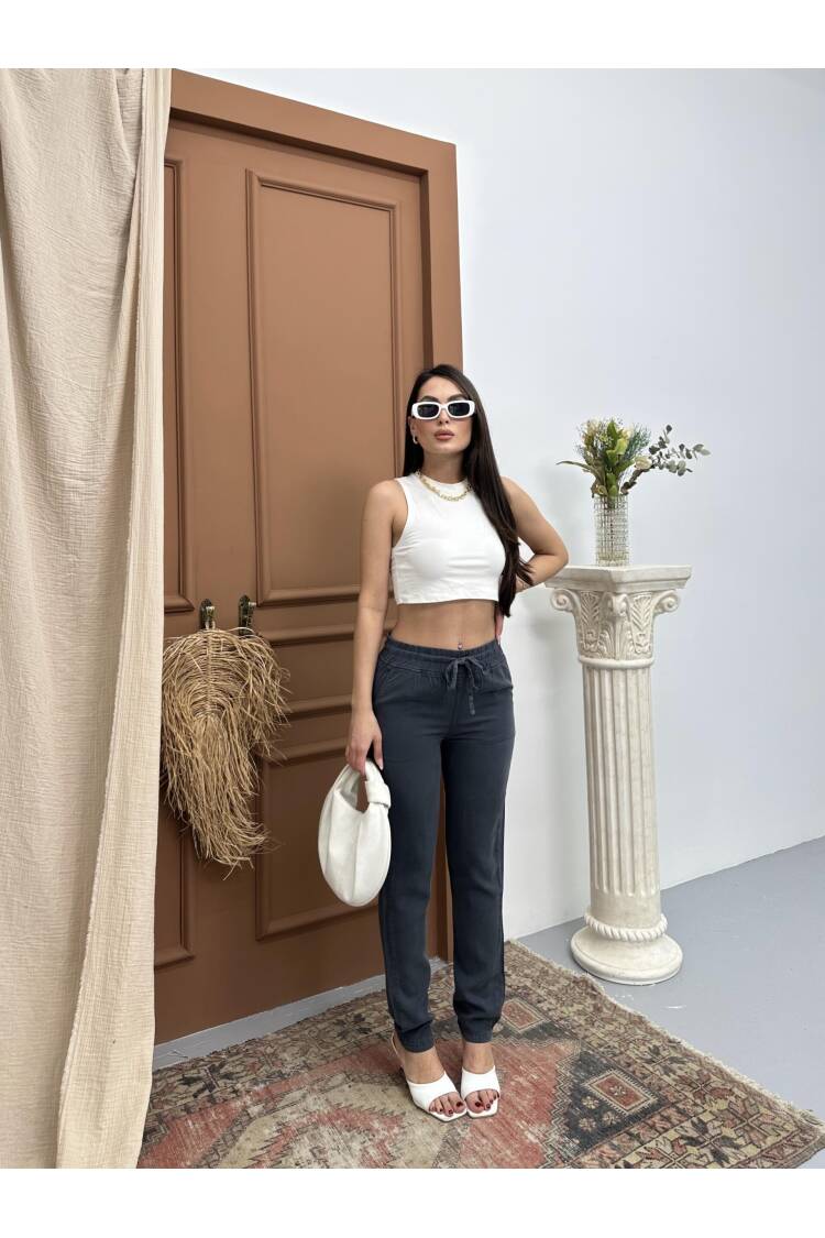 Women's Elastic Waist Slim LegJogger Pants