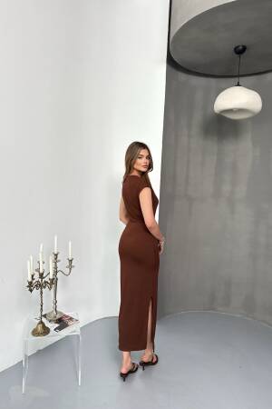 Ribbed Dress - Brand: Ezgi Nisantasi - Women's Clothing Wholesale - Globality Store
