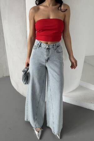 Piece Baggy Jeans - Brand: XLove - Women's Clothing Wholesale - Globality Store