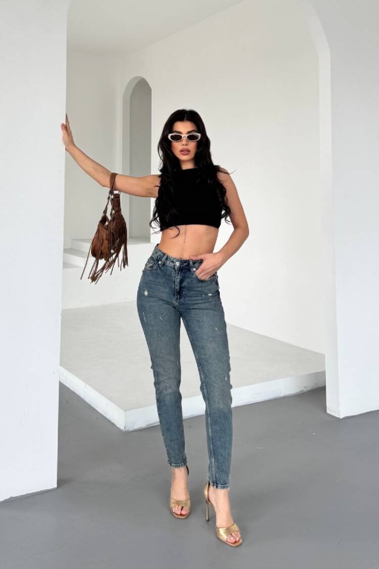 Click Lycra Jeans - Brand: XLove - Women's Clothing Wholesale - Globality Store