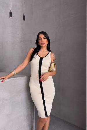 Knitwear Mini Dress - Brand: Ezgi Nisantasi - Women's Clothing Wholesale - Globality Store